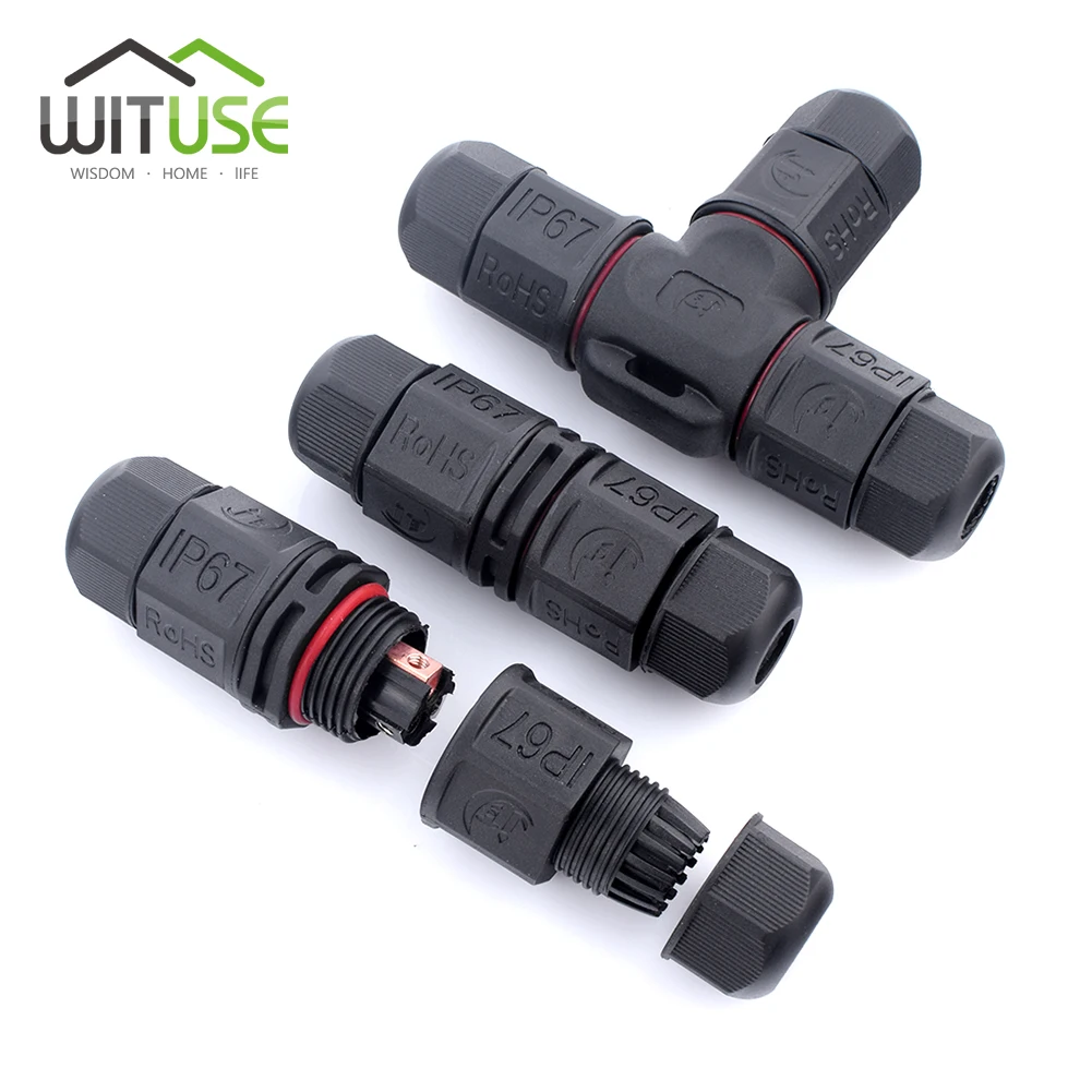 TSLEEN Cable Connector Wire Waterproof "I" "T" 2 Types Cable Connector Plug Socket Male Female 2 Pin 3 Pin IP67 Waterproof
TSLEEN Cable Connector Wire Waterproof "I" "T" 2 Types Cable Connector Plug Socket Male Female 2 Pin 3 Pin IP67 Waterproof