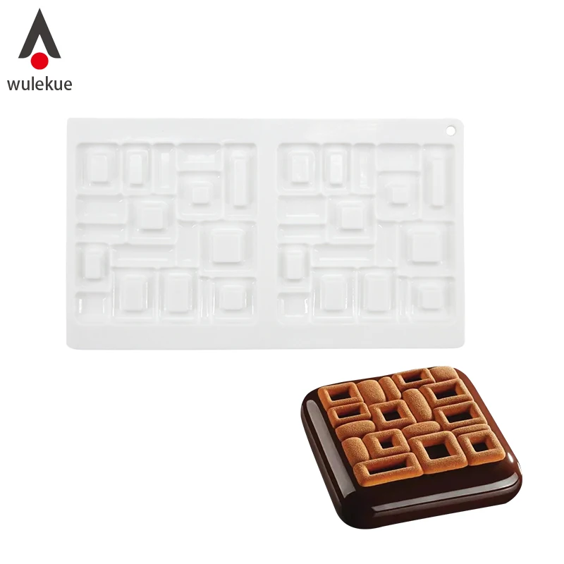 Wulekue Silicone Baking Tools Irregular Shape Cake Mold For Frozen Fondant Chocolate Mousse Cakes Mould Sugar Decorating Tool
Wulekue Silicone Baking Tools Irregular Shape Cake Mold For Frozen Fondant Chocolate Mousse Cakes Mould Sugar Decorating Tool