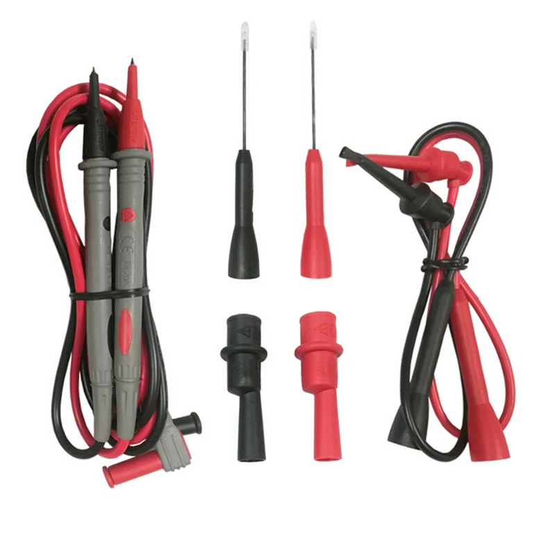 8pcs/set Multimeter Test Probe Leads Kit Test Pin and Test Hook Multifunctional Accessories Auto Maintenance Testing Tool
8pcs/set Multimeter Test Probe Leads Kit Test Pin and Test Hook Multifunctional Accessories Auto Maintenance Testing Tool