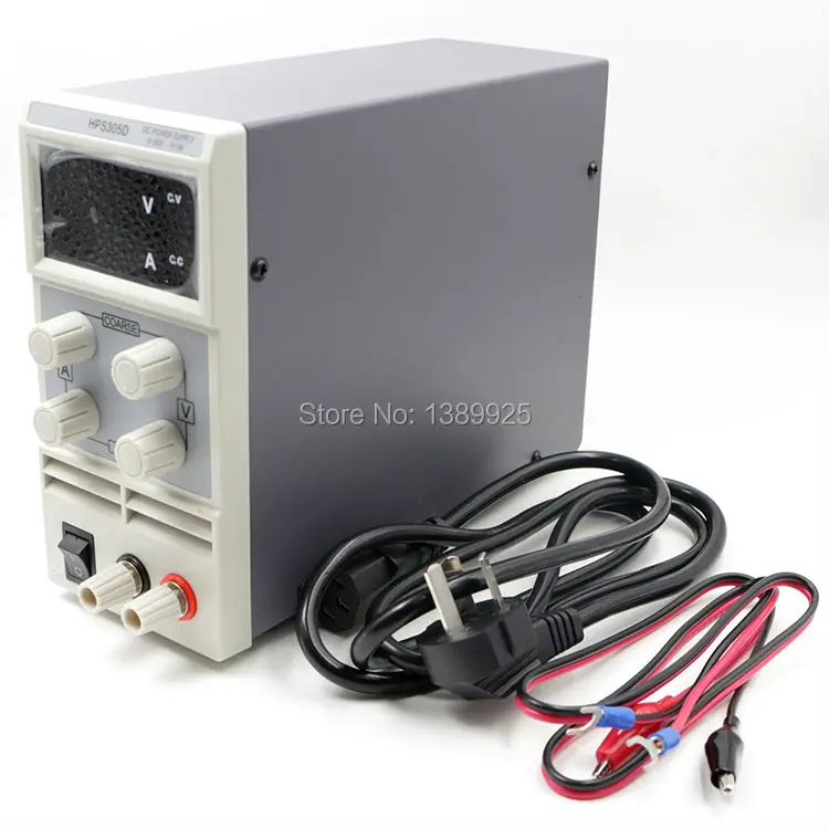 New Design Mini Switching Regulated Adjustable DC Power Supply SMPS Single Channel 30V 5A Variable 305D
New Design Mini Switching Regulated Adjustable DC Power Supply SMPS Single Channel 30V 5A Variable 305D