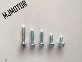 Silver Bolt M6x 18 22 28 31 36mm For Chinese GY6 QJ Keeway Honda Yamaha Kawasaki Suzuki Scooter Motorcycle ATV Moped part
Silver Bolt M6x 18 22 28 31 36mm For Chinese GY6 QJ Keeway Honda Yamaha Kawasaki Suzuki Scooter Motorcycle ATV Moped part