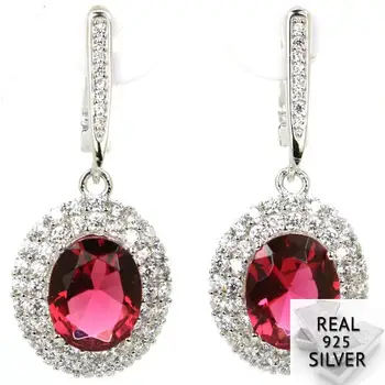 Real 6.9g 925 Solid Sterling Silver Deluxe Raspberry Rhodolite Garnet SheType Earrings 38x15mm
Real 6.9g 925 Solid Sterling Silver Deluxe Raspberry Rhodolite Garnet SheType Earrings 38x15mm