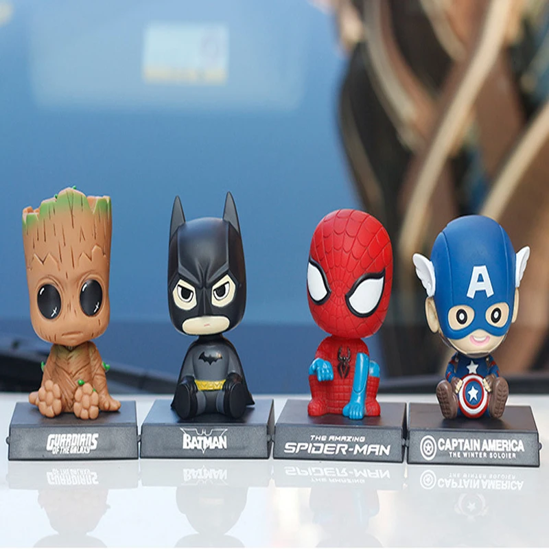 Cartoon Shaking Head Doll Car Ornaments Automotive Dashboard Decoration Nodding Heros Car Decoration Toys Gifts Auto Decorations
Cartoon Shaking Head Doll Car Ornaments Automotive Dashboard Decoration Nodding Heros Car Decoration Toys Gifts Auto Decorations