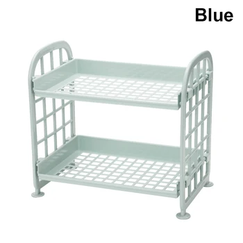 Plastic Sundries Storage Holder Double Layer for Kitchen Bathroom Desktop Makeup Shelf Organizer 669
Plastic Sundries Storage Holder Double Layer for Kitchen Bathroom Desktop Makeup Shelf Organizer 669