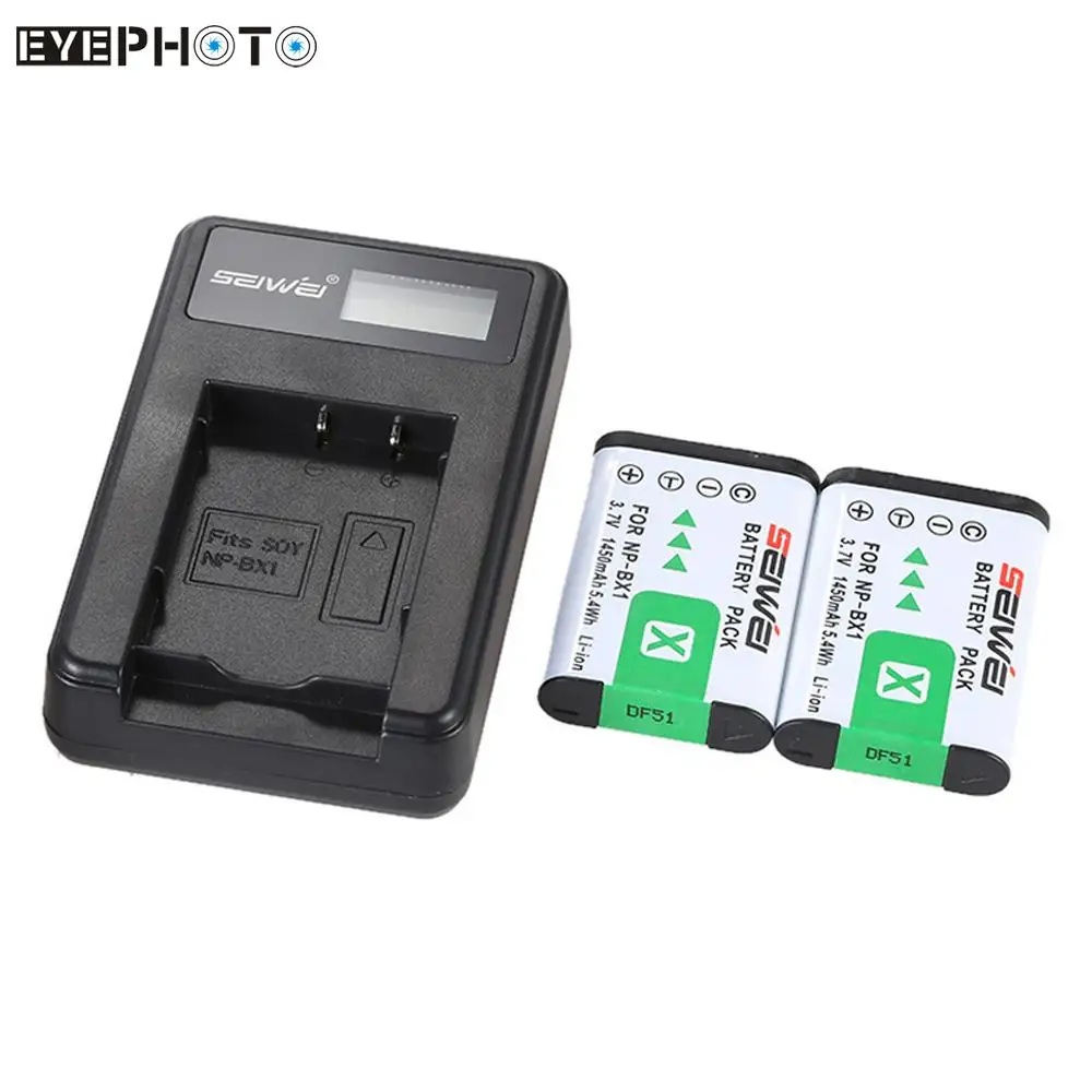 Andoer Portable LED Power Charger with 2pcs 1450mAh Rechargeable Batteries for Sony DSC Digital Camera Camcorder
Andoer Portable LED Power Charger with 2pcs 1450mAh Rechargeable Batteries for Sony DSC Digital Camera Camcorder