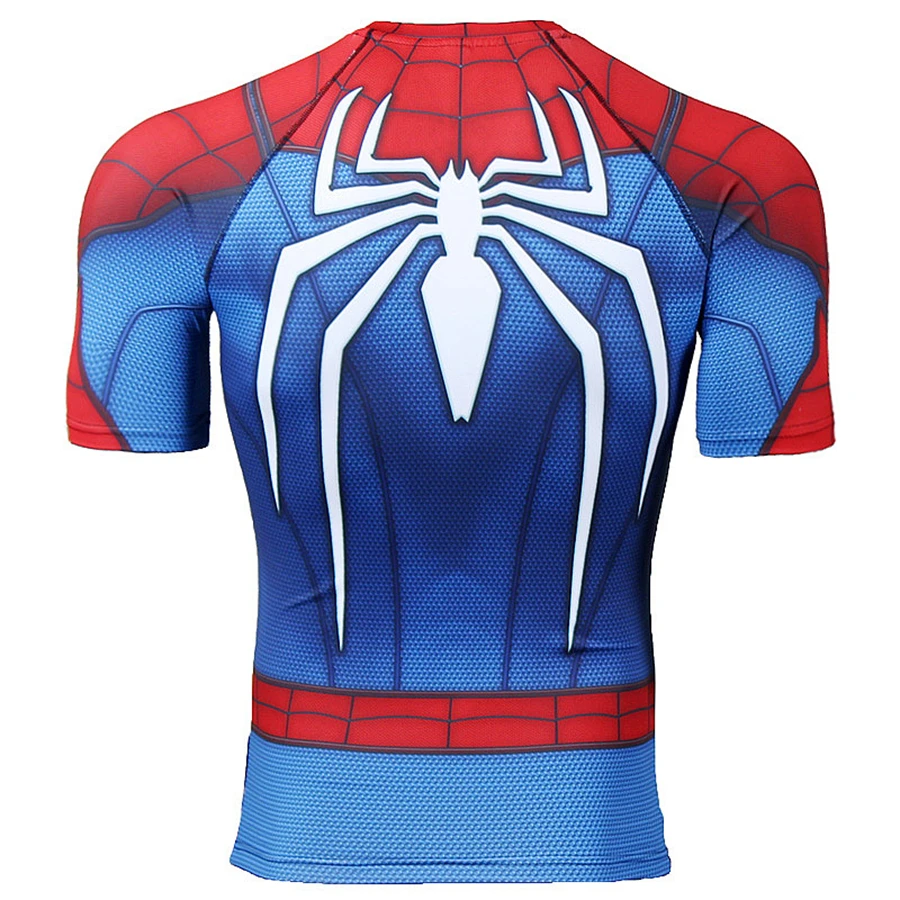 spiderman short sleeve t shirt men  (3)