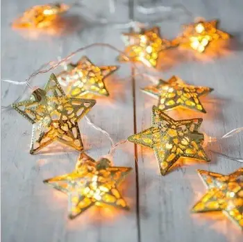 Magicnight Golden Star Battery Operated LED Fairy Lights Indoor String Lighting Night Light 2M 20 LEDs
Magicnight Golden Star Battery Operated LED Fairy Lights Indoor String Lighting Night Light 2M 20 LEDs
