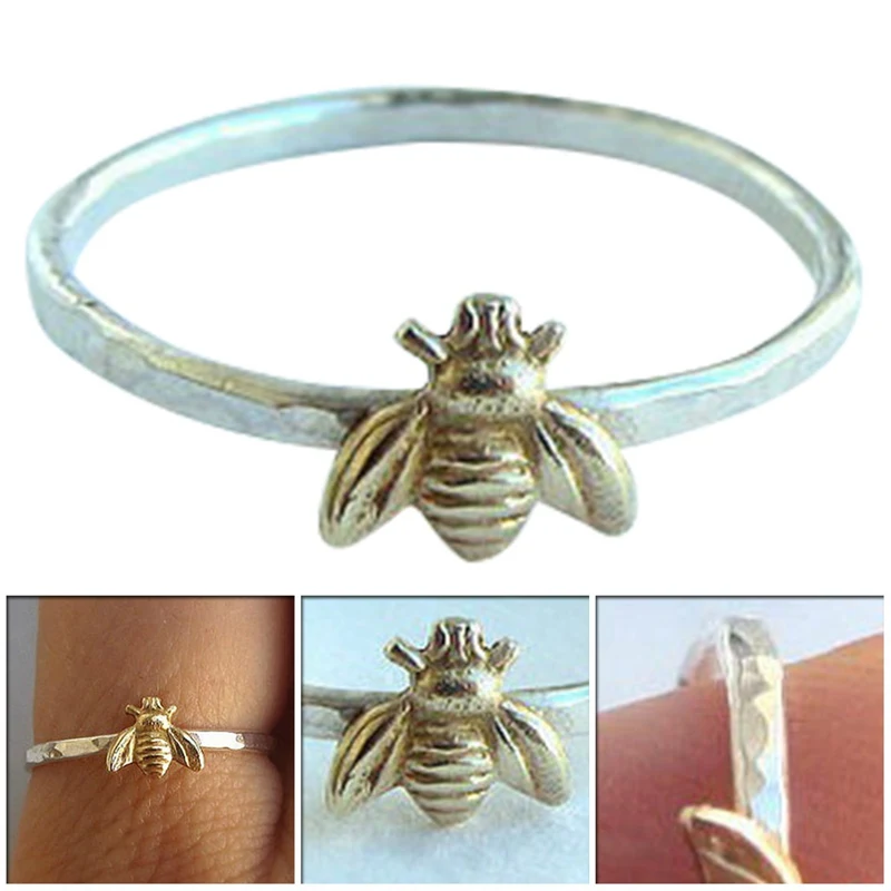 1PCS Female Male Cute Small Gold Bee Rings For Women Men Silver Gold Stackable Joint Midi Ring Minimalist Jewelry Gifts
1PCS Female Male Cute Small Gold Bee Rings For Women Men Silver Gold Stackable Joint Midi Ring Minimalist Jewelry Gifts