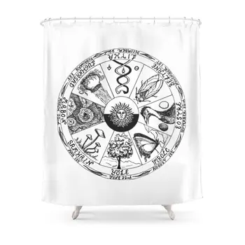Wiccan Wheel Of The Year Shower Curtain Waterproof Bathroom Shower Curtains Shower Accessories Curtains Home Decoration
Wiccan Wheel Of The Year Shower Curtain Waterproof Bathroom Shower Curtains Shower Accessories Curtains Home Decoration