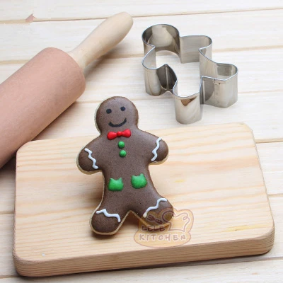 Christmas Cookie Cutter Tools, Stainless steel Alloy Gingerbread Men Shaped Holiday Biscuit Mold cake Decorating Tools K038
Christmas Cookie Cutter Tools, Stainless steel Alloy Gingerbread Men Shaped Holiday Biscuit Mold cake Decorating Tools K038