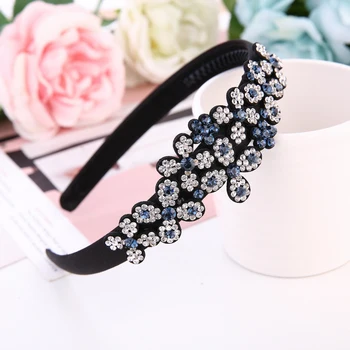 2018 New Korean Simple Fashion Headwear Cute Rhinestone Flowers Hairbands for Women Trendy Full Diamond Hair Accessories
2018 New Korean Simple Fashion Headwear Cute Rhinestone Flowers Hairbands for Women Trendy Full Diamond Hair Accessories