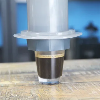 Pressure-Actuated Attachment For Coffee Make With Reusable Filter Espresso-Style Filter Cup Reusable Coffee Filter AeroPress
Pressure-Actuated Attachment For Coffee Make With Reusable Filter Espresso-Style Filter Cup Reusable Coffee Filter AeroPress