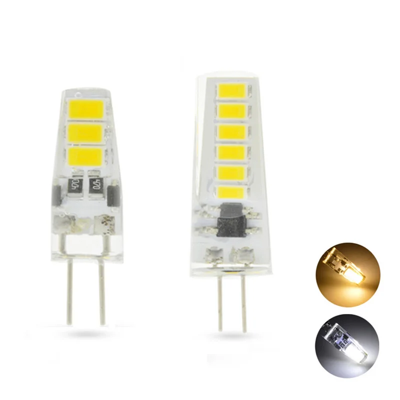 G4 LED Diode Bulb DC 12V Flicker-Free 5730 SMD 6 /12LEDs G4 Chandelier Lamp High Brightness 360 Beam Angle Home Indoor Lighting
G4 LED Diode Bulb DC 12V Flicker-Free 5730 SMD 6 /12LEDs G4 Chandelier Lamp High Brightness 360 Beam Angle Home Indoor Lighting