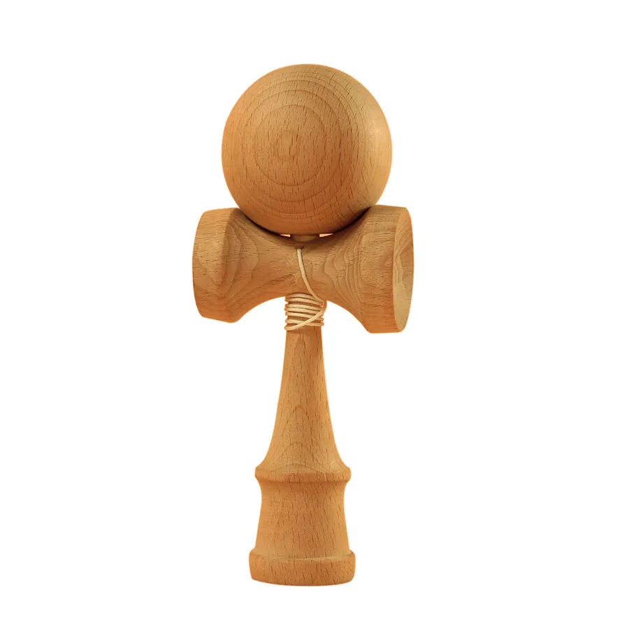 Бук натуральный НЕТ Заклепки оптовая Неокрашенный и Равнины 18 СМ kendamas Kendama шаров