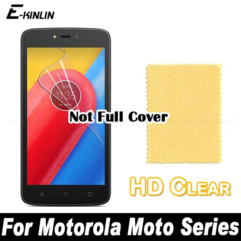 Clear Transparent Display Soft Screen Protector HD Protective Film For Motorola Moto Z Force G4 Play C Plus
Clear Transparent Display Soft Screen Protector HD Protective Film For Motorola Moto Z Force G4 Play C Plus