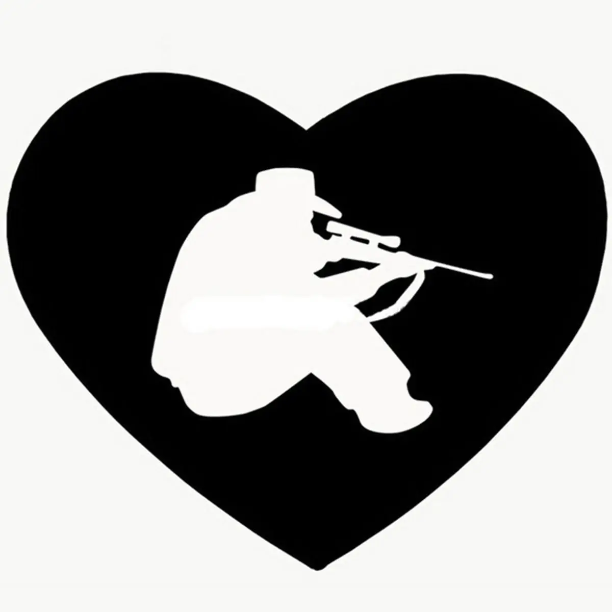 Hunters Hunting Range Cowboy Hat Car Window Auto Bumper Laptop Wall Sticker | Автомобили и мотоциклы