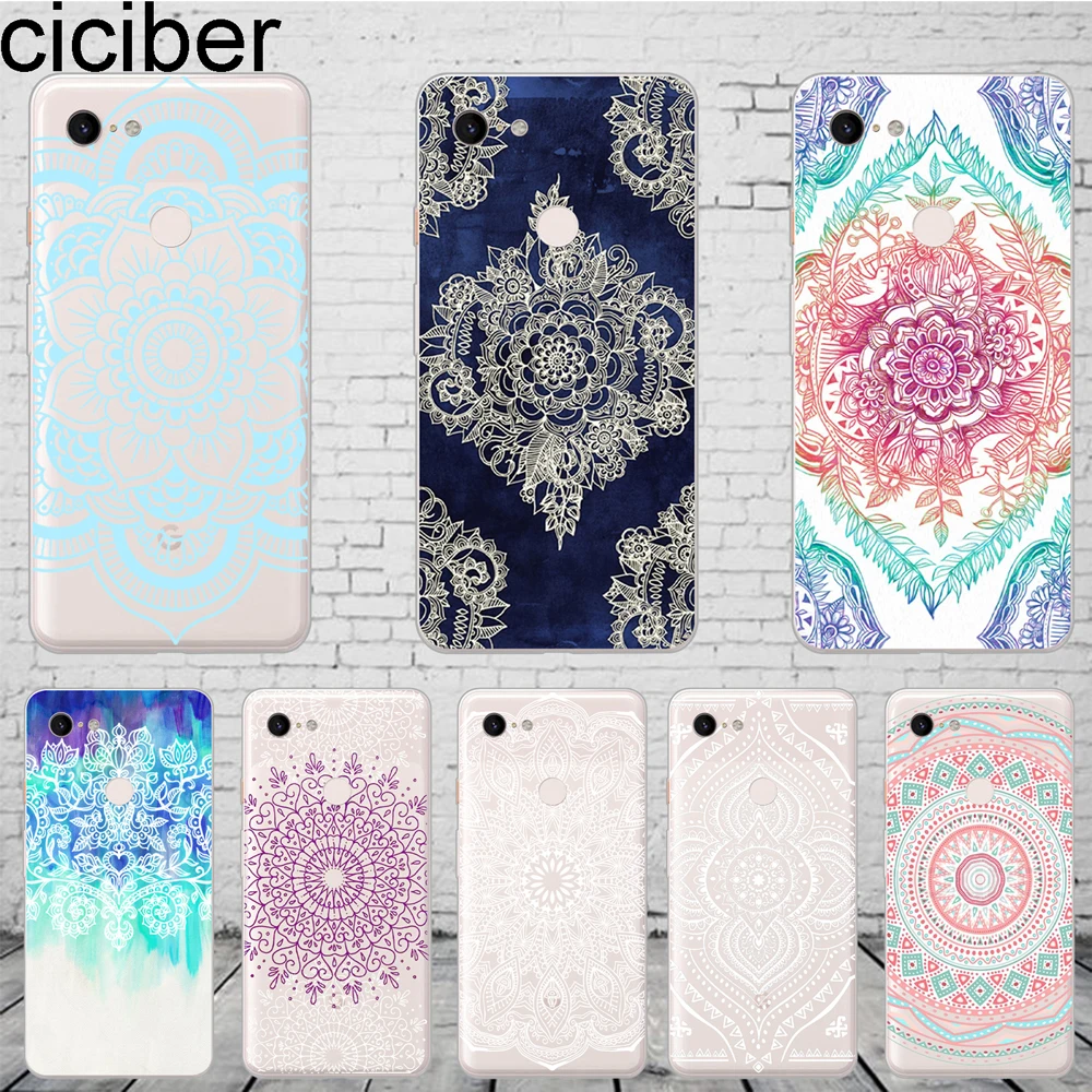 ciciber Transparent Colorful Mandala Pattern Phone Case For Google Pixel 3 2 XL Soft Silicone Cover for Pixel 3XL 2XL Funda Capa
ciciber Transparent Colorful Mandala Pattern Phone Case For Google Pixel 3 2 XL Soft Silicone Cover for Pixel 3XL 2XL Funda Capa