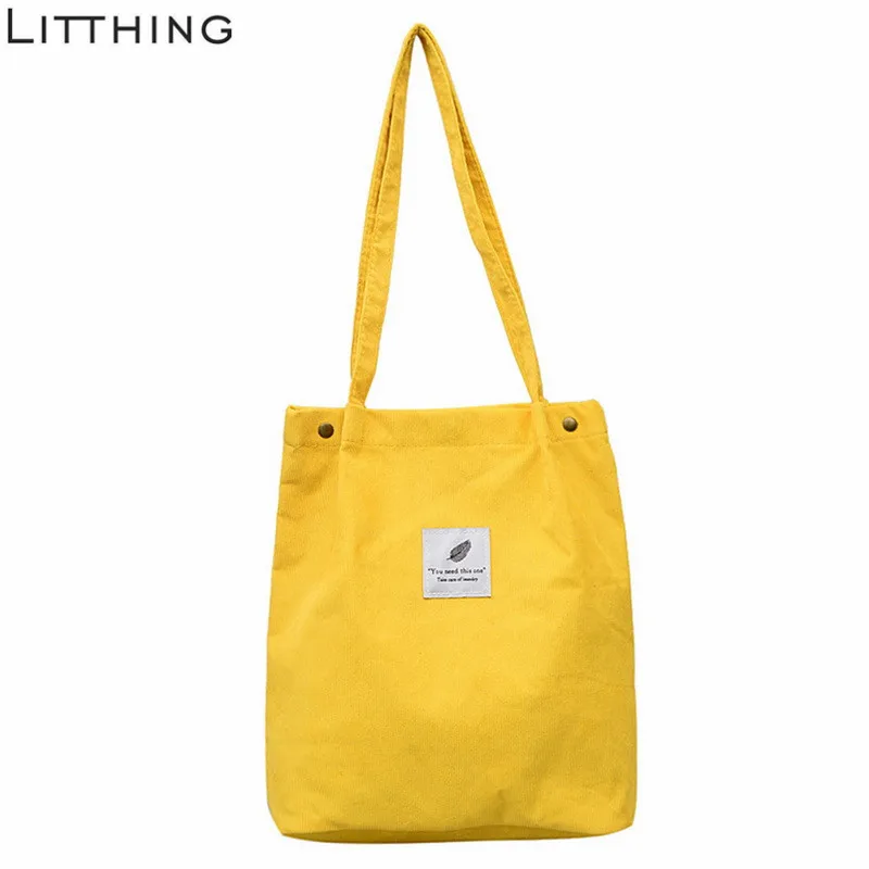 Litthing Women Corduroy Shoulder Bags Shopping Bag Tote Crossbody Bags Purses Shopper Casual Handbag For Women Sac Femme 2019 #N
Litthing Women Corduroy Shoulder Bags Shopping Bag Tote Crossbody Bags Purses Shopper Casual Handbag For Women Sac Femme 2019 #N
