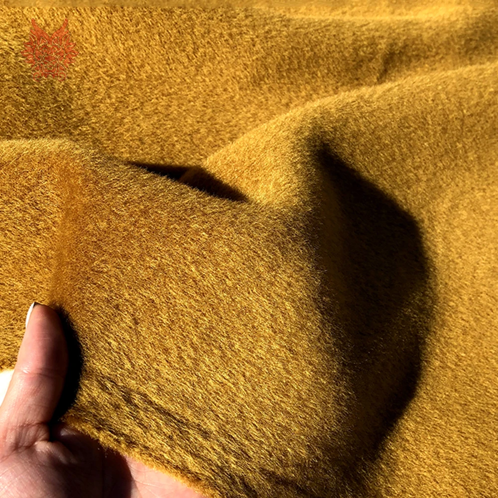 Ginger yellow 100% wool alpaka blend winter fabric for coat dress 148cm width free shipping SP5738
Ginger yellow 100% wool alpaka blend winter fabric for coat dress 148cm width free shipping SP5738