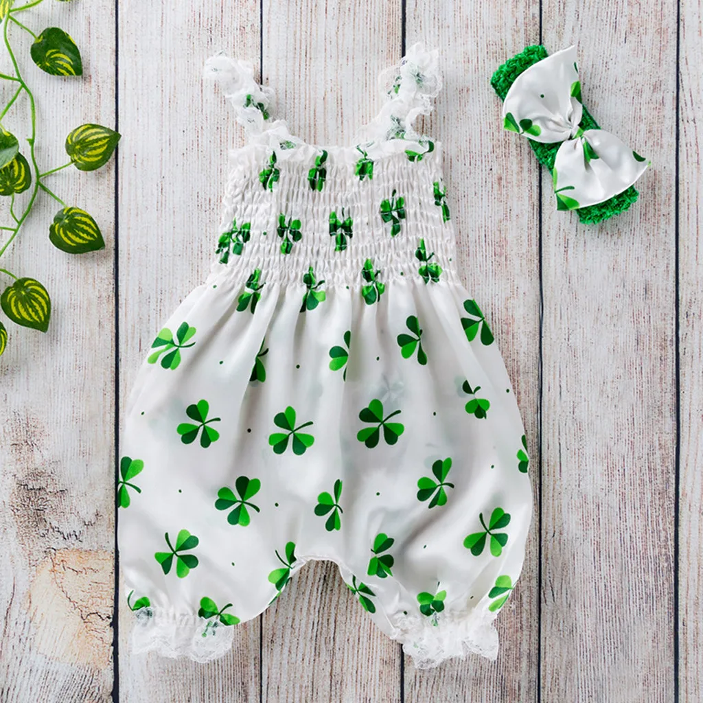 Toddler Baby Boy Girls St. Patrick's Day Sleeveless Romper Jumpsuit Clothes st patricks day outfit kids clothes
Toddler Baby Boy Girls St. Patrick's Day Sleeveless Romper Jumpsuit Clothes st patricks day outfit kids clothes