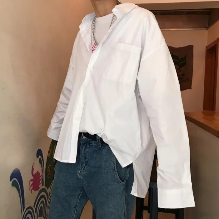 Korean Spring and Summer Fashion White Shirt and Blouse Women Loose Long-sleeved Shirt Casual Girls Tops and Shirt
Korean Spring and Summer Fashion White Shirt and Blouse Women Loose Long-sleeved Shirt Casual Girls Tops and Shirt