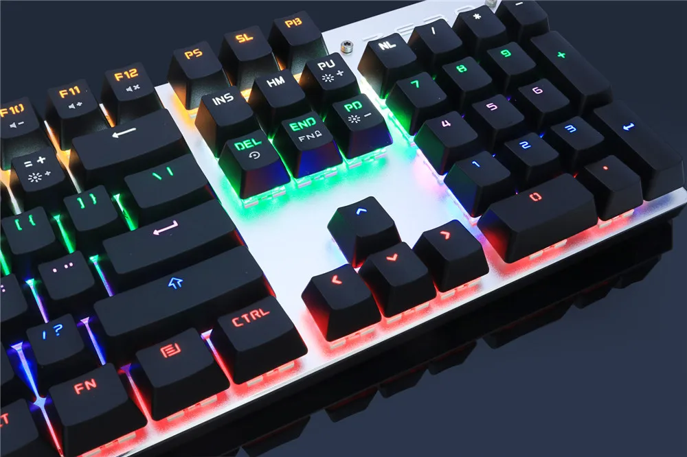 Colorful LED Aluminium Keyboard Colorful LED Aluminium Keyboard
