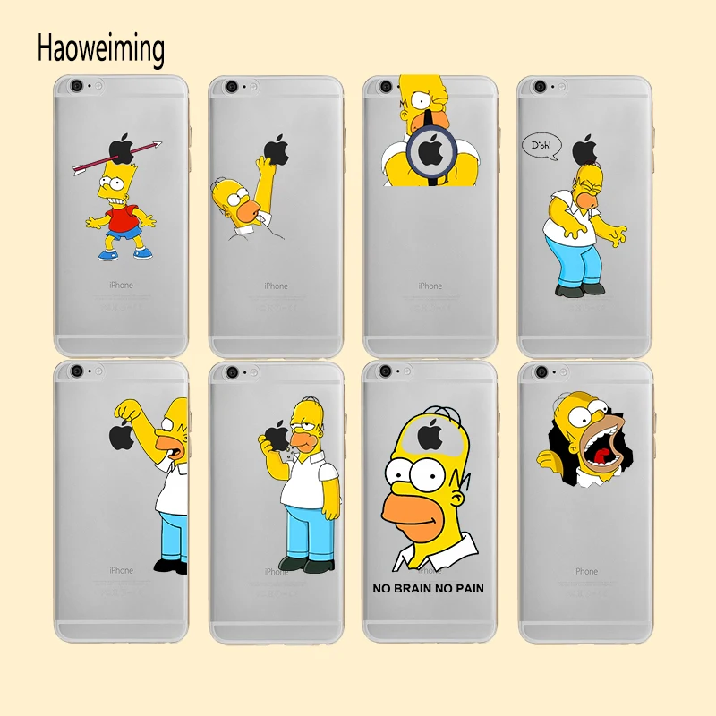 Cute Cartoon Simpson Soft TPU Case For iPhone 5 5S SE 6 X XS Max 7 8 Plus XR Funny Fundas Silicon Transparent High quality Coque
Cute Cartoon Simpson Soft TPU Case For iPhone 5 5S SE 6 X XS Max 7 8 Plus XR Funny Fundas Silicon Transparent High quality Coque