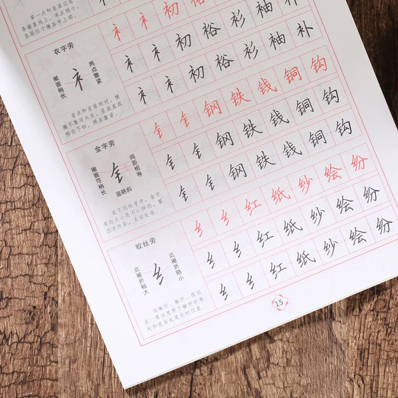 Обучение китайской каллиграфии 20 минут каждый день обычный сценарий для