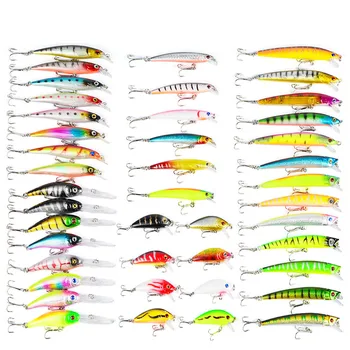 43pcs/lot Mixed Fishing Lure Set isca artificial fishing kit Minnow Fishing Wobblers Crankbait Hard Fishing Tackle
43pcs/lot Mixed Fishing Lure Set isca artificial fishing kit Minnow Fishing Wobblers Crankbait Hard Fishing Tackle