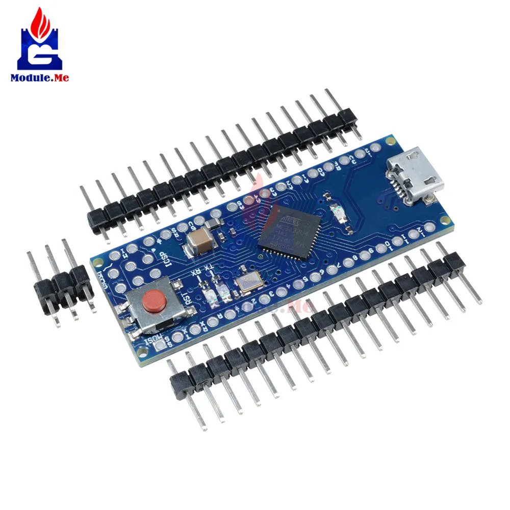 ATmega32u4 5V 16Mhz Expansion Board Module For Arduino Micro USB Connection ICSP Compatible For UNO R3 Nano Replace Pro DIY KIT
ATmega32u4 5V 16Mhz Expansion Board Module For Arduino Micro USB Connection ICSP Compatible For UNO R3 Nano Replace Pro DIY KIT