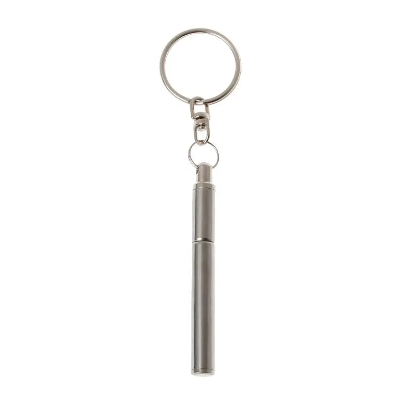 Pen Tool Key Creative Telescopic Metal Ring Portable Telescopic Ergonomic Ballpoint Pen Stainless Steel Key Ring
Pen Tool Key Creative Telescopic Metal Ring Portable Telescopic Ergonomic Ballpoint Pen Stainless Steel Key Ring