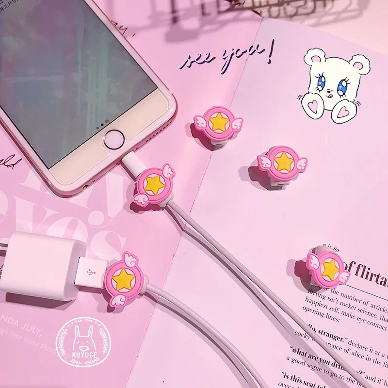10PCS Mini Cute Silicone USB Cable Protector Data Line Cord Protection Case Cable Winder Cover For iPhone 5 6 6s 7 Plus 8
10PCS Mini Cute Silicone USB Cable Protector Data Line Cord Protection Case Cable Winder Cover For iPhone 5 6 6s 7 Plus 8