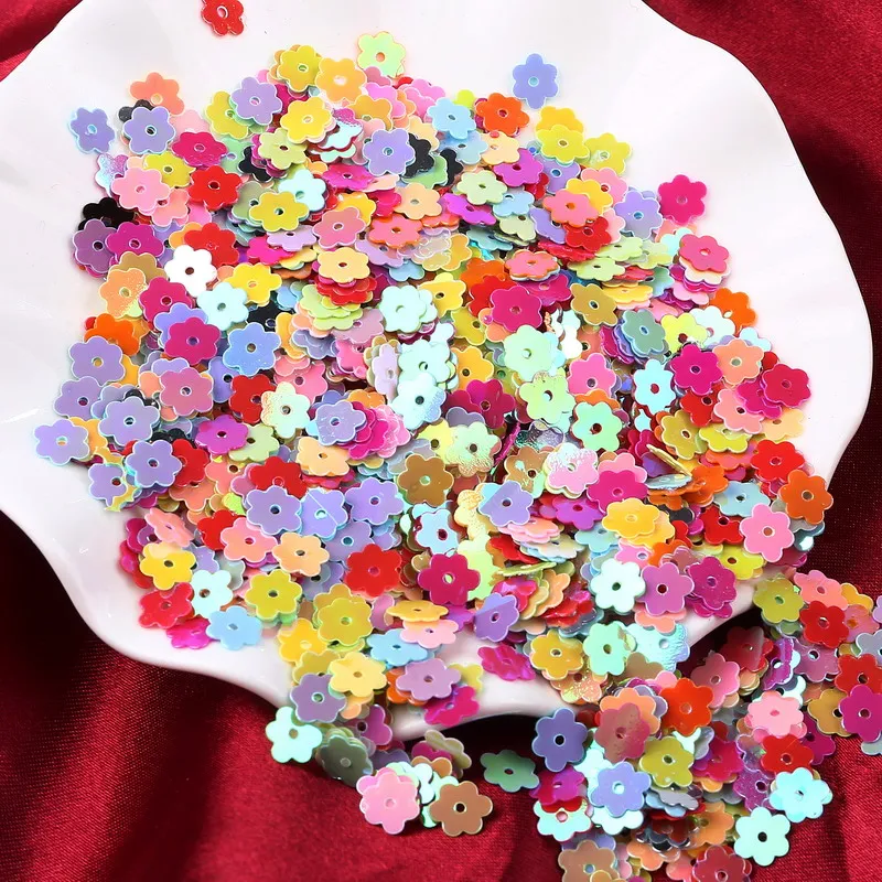 700Pcs/Lot 6mm AB Pink Plum Flower Shape Sequins Paillettes Center Hole PVC DIY Sewing Materials Women Garments Accessories
700Pcs/Lot 6mm AB Pink Plum Flower Shape Sequins Paillettes Center Hole PVC DIY Sewing Materials Women Garments Accessories
