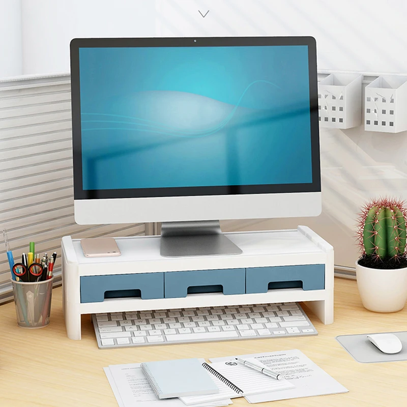 Multi Office Computer Monitor Protect Heightening Shelf Display Base Bracket Desktop Storage box wooden finishing rack
Multi Office Computer Monitor Protect Heightening Shelf Display Base Bracket Desktop Storage box wooden finishing rack