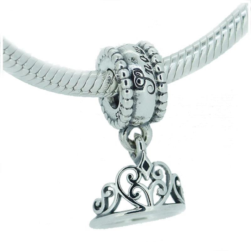 100% 925 Sterling Silver Princess Snow White Tiara Dangle Charm Fit DIY Bracelet Necklace Pendant Jewelry Making Gifts
100% 925 Sterling Silver Princess Snow White Tiara Dangle Charm Fit DIY Bracelet Necklace Pendant Jewelry Making Gifts