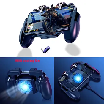 PUBG Mobile Game Controller Gamepad Trigger Aim Button L1R1 Shooter Joystick For IPhone Android Phone with Cooler Cooling Fan
PUBG Mobile Game Controller Gamepad Trigger Aim Button L1R1 Shooter Joystick For IPhone Android Phone with Cooler Cooling Fan