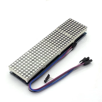 MAX7219 Dot Matrix Module For Arduino Microcontroller 4 In One Display with 5P Line
MAX7219 Dot Matrix Module For Arduino Microcontroller 4 In One Display with 5P Line