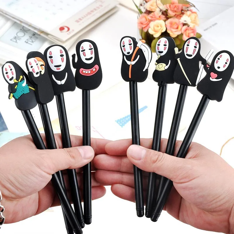 Kawaii Hayao Miyazaki Gel Pen Cute Stationery No Face Man 0.5mm Ink Pen For Student Writing Novelty Gift Office School Supplies
Kawaii Hayao Miyazaki Gel Pen Cute Stationery No Face Man 0.5mm Ink Pen For Student Writing Novelty Gift Office School Supplies