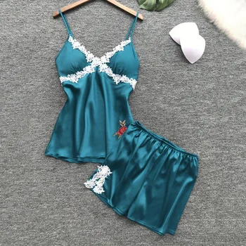 Nightgown Sexy Style Sleepwear Lace Polyester Nightwear Pyjama Femme Women Lingerie Underwear Sexy Pijama Babydoll Short 2PC Set
Nightgown Sexy Style Sleepwear Lace Polyester Nightwear Pyjama Femme Women Lingerie Underwear Sexy Pijama Babydoll Short 2PC Set