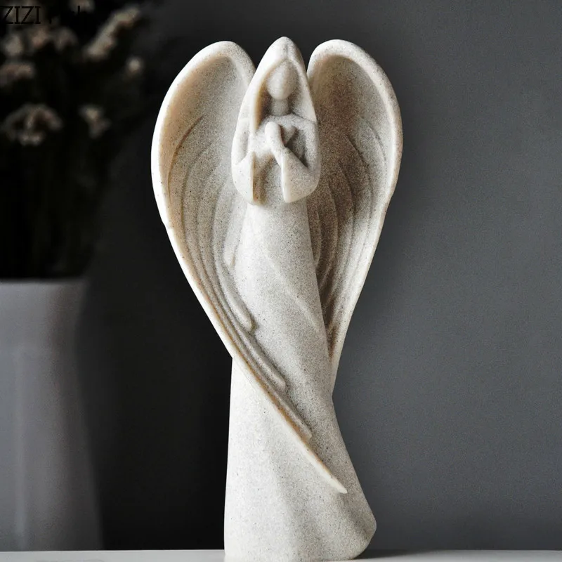 European Style Resin Guardian Angel Sculptures Ornaments Book Cabinet Home Desktop Decoration Crafts
European Style Resin Guardian Angel Sculptures Ornaments Book Cabinet Home Desktop Decoration Crafts
