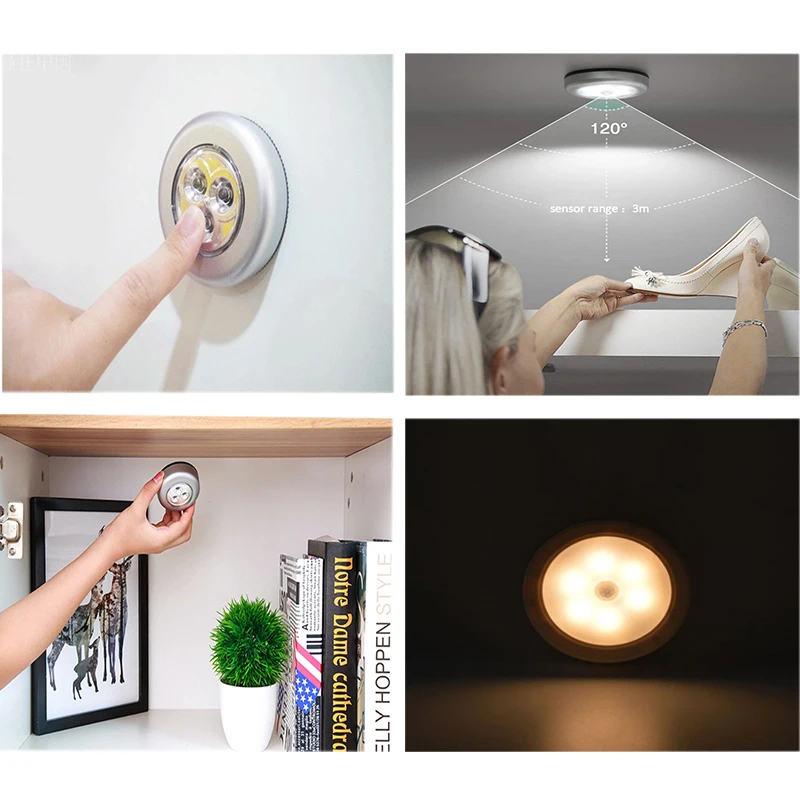 1pcs 6leds PIR Human Body Sensor LED Night Light 3leds Touch Light AAA Battery Powered Sports LED Indoor Staircase Storage Light
1pcs 6leds PIR Human Body Sensor LED Night Light 3leds Touch Light AAA Battery Powered Sports LED Indoor Staircase Storage Light