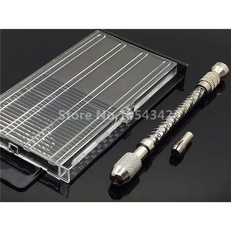 0.1-2MM Spiral Hand Drill &Spring Manual Wire Twisting Drilling Tools Beading Reaming+ 4 Combinations HSS Twist Drill Bits Set
0.1-2MM Spiral Hand Drill &Spring Manual Wire Twisting Drilling Tools Beading Reaming+ 4 Combinations HSS Twist Drill Bits Set