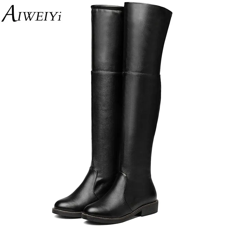AIWEIYi 2018 Square Low Heel Woman Stretch Fabric Over The Knee Boots Women Shoes Bow Tie Ladies Motorcycle Boots Size 34-43
AIWEIYi 2018 Square Low Heel Woman Stretch Fabric Over The Knee Boots Women Shoes Bow Tie Ladies Motorcycle Boots Size 34-43