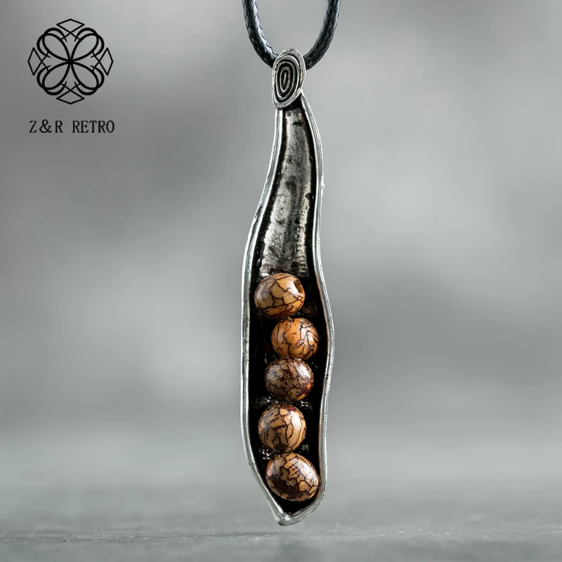 Peas Pattern Personalized Necklace Rope Chain Wood Beads Handmade Statement Necklace Best Friends Pendant Gifts For Women
Peas Pattern Personalized Necklace Rope Chain Wood Beads Handmade Statement Necklace Best Friends Pendant Gifts For Women
