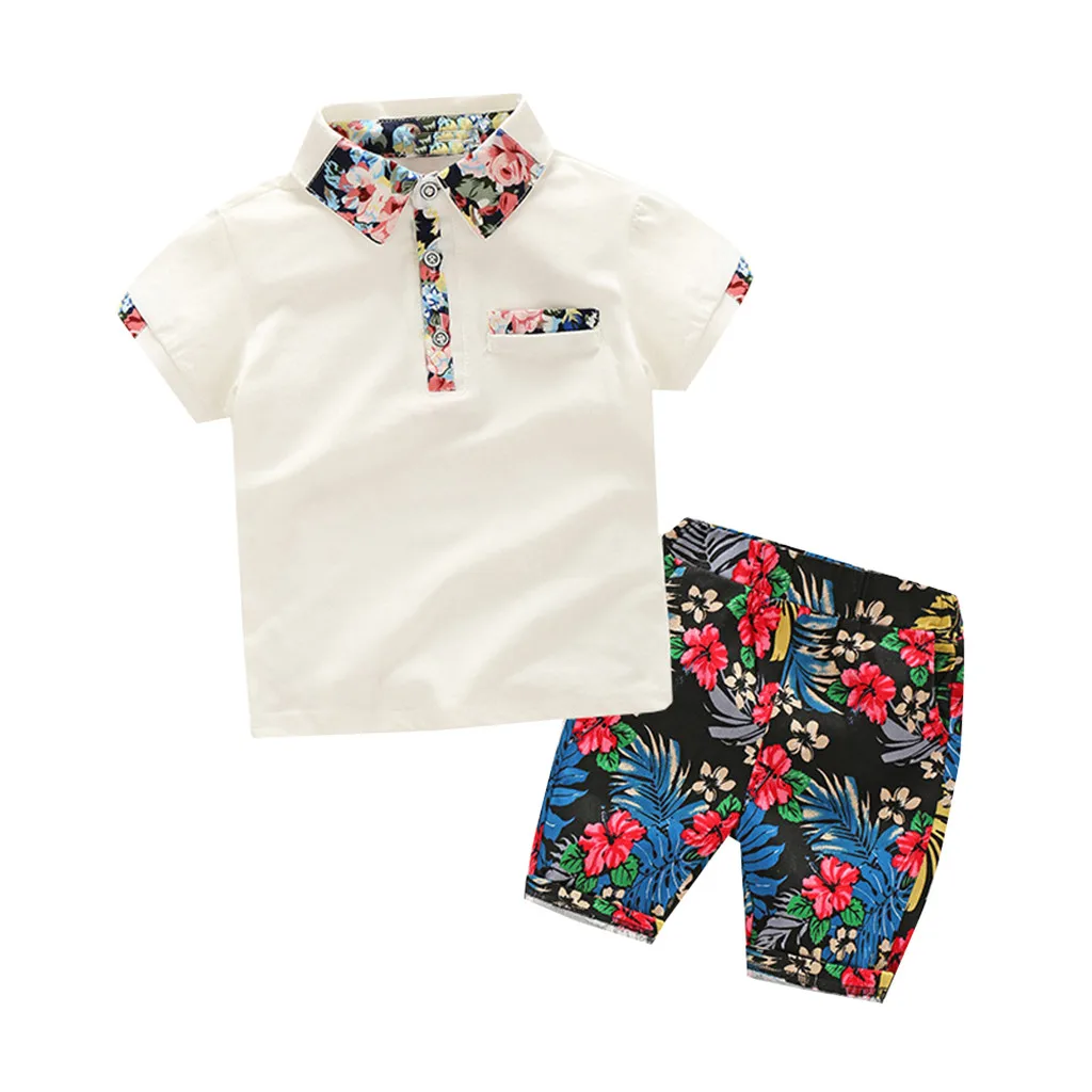 SAGACE Children's Sets kid clothes swimsuit kids Children's Clothing summer sets Boy clothes Solid Tops+Floral Outfits 19May6
SAGACE Children's Sets kid clothes swimsuit kids Children's Clothing summer sets Boy clothes Solid Tops+Floral Outfits 19May6