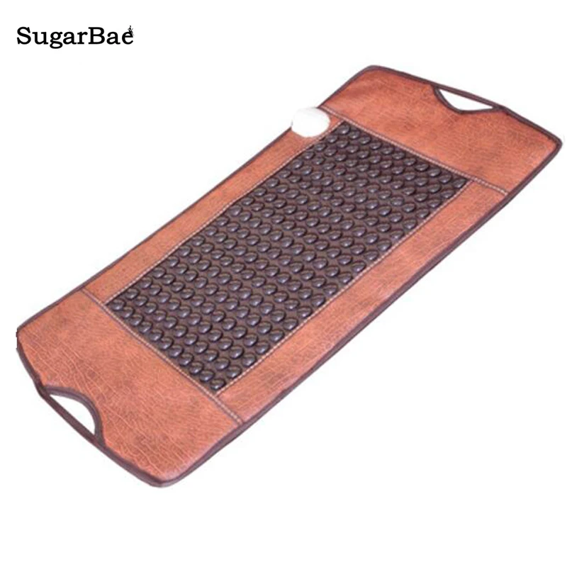 Massage Mat Heated Jade Stones Cushion Tourmaline Health Products Heating Sleeping Mat Size 100*50CM
Massage Mat Heated Jade Stones Cushion Tourmaline Health Products Heating Sleeping Mat Size 100*50CM