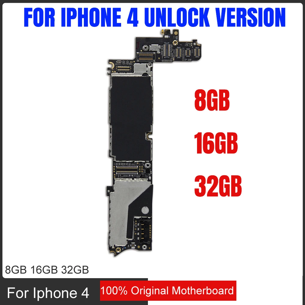 Good Work 8gb Original Unlocked for iphone 4 4g Logic Boards with Chips 16gb Mainboard 100% Test Well for iphone 4 Motherboard
Good Work 8gb Original Unlocked for iphone 4 4g Logic Boards with Chips 16gb Mainboard 100% Test Well for iphone 4 Motherboard
