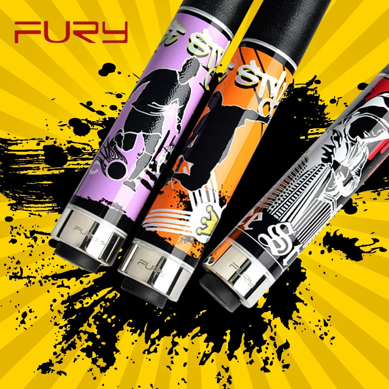 FURY Billiard Pool Cue SV Series 11.75mm/13mm Tip 147cm Length Professional Maple Shaft Fury Quick Joint Durable Billard Stick
FURY Billiard Pool Cue SV Series 11.75mm/13mm Tip 147cm Length Professional Maple Shaft Fury Quick Joint Durable Billard Stick