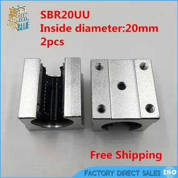 2 pcs/lot free shipping SBR20UU SBR20 Linear Bearing 20mm Open Linear Bearing Slide block 20mm CNC parts linear slide
2 pcs/lot free shipping SBR20UU SBR20 Linear Bearing 20mm Open Linear Bearing Slide block 20mm CNC parts linear slide