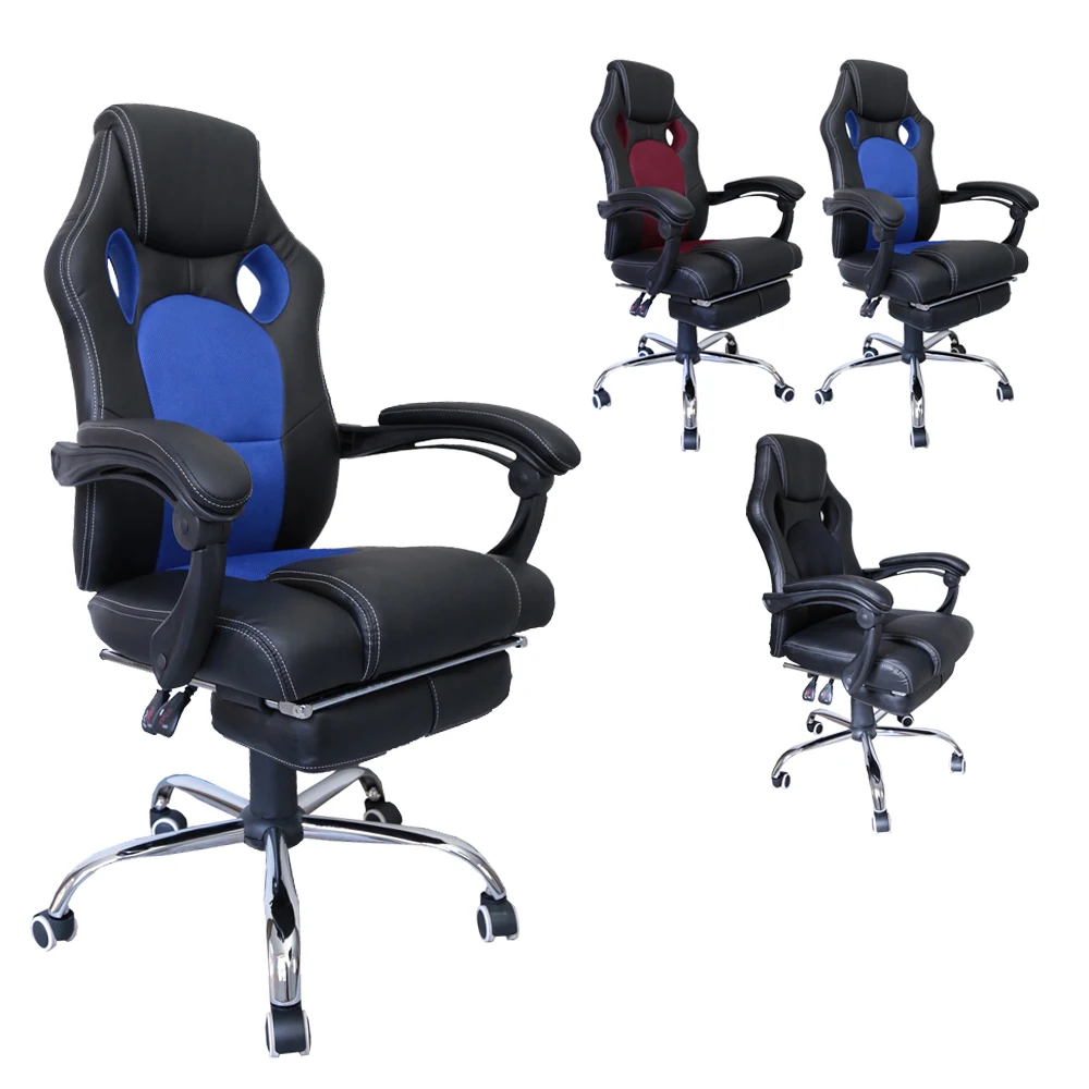 Office Chair Racing Game Computer Chair Height 112-119cm PU surface Black Wine Red Blue backrest Adjustable Indoor swivel chair 
Office Chair Racing Game Computer Chair Height 112-119cm PU surface Black Wine Red Blue backrest Adjustable Indoor swivel chair